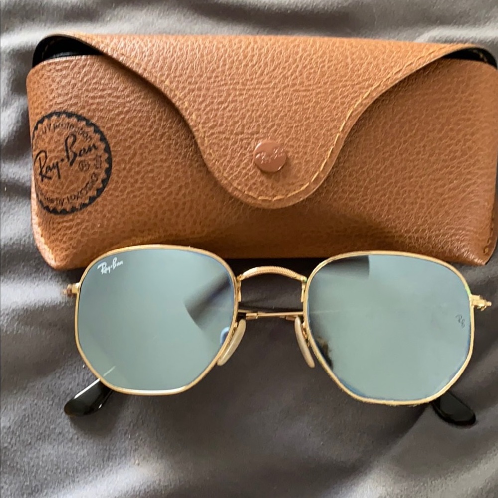 Rayban mirrored sunglasses